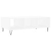 Konferenční stolek bílý 104 x 60 x 35 cm kompozitní dřevo