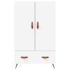 Skříň highboard bílá 69,5 x 31 x 115 cm kompozitní dřevo