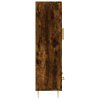 Skříň highboard kouřový dub 69,5 x 31 x 115 cm kompozitní dřevo
