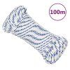 Lodní lano bílé 3 mm 100 m polypropylen 152271