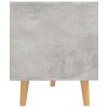 TV skříňka betonově šedá 90 x 40 x 48,5 cm kompozitní dřevo