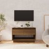 TV skříňka hnědý dub 70 x 41 x 44 cm kompozitní dřevo