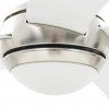 Ozdobný stropní ventilátor se světlem 128 cm bílý 50538