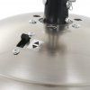 Ozdobný stropní ventilátor se světlem 128 cm bílý 50538