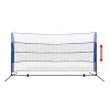 Sada badmintonové sítě a košíčků, 300x155 cm