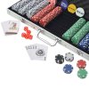Poker set s 500 žetony hliník