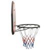 Basketbalový koš černý 90x60x2 cm polyethylen 93666