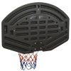 Basketbalový koš černý 90x60x2 cm polyethylen 93666