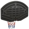 Basketbalový koš černý 90x60x2 cm polyethylen