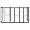 Venkovní psí kotec ocel 7,26 m²