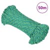 Lodní lano zelené 4 mm 50 m polypropylen