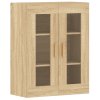 Nástěnné skříňky 2 ks dub sonoma kompozitní dřevo