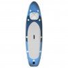 Nafukovací SUP paddleboard s příslušenstvím modrý 330x76x10 cm 93385