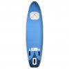 Nafukovací SUP paddleboard s příslušenstvím modrý 330x76x10 cm 93385