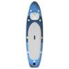 Nafukovací SUP paddleboard s příslušenstvím modrý 360x81x10 cm 93389