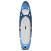 Nafukovací SUP paddleboard s příslušenstvím modrý 360x81x10 cm