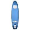 Nafukovací SUP paddleboard s příslušenstvím modrý 360x81x10 cm 93389