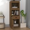 Skříň highboard medově hnědá 34x40x108,5 cm masivní borovice