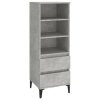 Skříň highboard betonově šedá 40 x 36 x 110 cm kompozitní dřevo