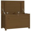 Úložný box medově hnědý 80x40x45,5 cm masivní borovice