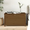 Úložný box medově hnědý 80x40x45,5 cm masivní borovice