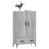 Skříň highboard šedá sonoma 69,5 x 31 x 115 cm kompozitní dřevo