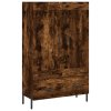 Skříň highboard kouřový dub 69,5 x 31 x 115 cm kompozitní dřevo