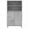 Skříň highboard betonově šedá 60 x 36 x 110 cm kompozitní dřevo