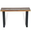 Odkládací stolek, teak, 100x35x75 cm 245065