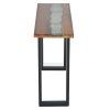 Odkládací stolek, teak, 100x35x75 cm 245065