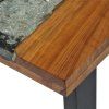Odkládací stolek, teak, 100x35x75 cm 245065