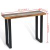 Odkládací stolek, teak, 100x35x75 cm 245065