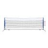 Sada badmintonové sítě a košíčků, 500x155 cm 91308