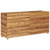 Vyvýšený záhon 150x40x72 cm recyklované teakové dřevo a ocel