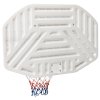 Basketbalový koš bílý 109 x 71 x 3 cm polyethylen