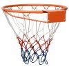 Basketbalová obroučka oranžová 39 cm ocel 93660