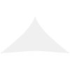 Stínící plachta oxfordská látka trojúhelníková 3 x 4 x 4 m bílá