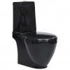 Keramické WC zadní odpad černé 140298