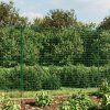 Drátěný plot s přírubami zelený 2 x 10 m 154150