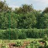 Drátěný plot s kotevními hroty zelený 2,2 x 10 m 154119