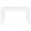 Jídelní stůl bílý 140 x 74,5 x 76 cm kompozitní dřevo