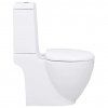 Keramické WC zadní odpad bílé 240376