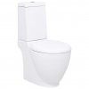 Keramické WC zadní odpad bílé 240376