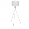 Stojací lampa s vysokým stojanem bílá