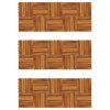 30 ks akáciové terasové dlaždice 30 x 30 cm vertikální vzor