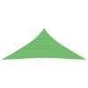 Stínící plachta 160 g/m² světle zelená 4,5 x 4,5 x 4,5 m HDPE