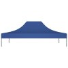 Střecha k party stanu 4 x 3 m modrá 270 g/m²
