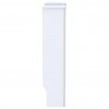 Kryt na radiátor MDF bílý 205 cm