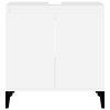 Skříňka pod umyvadlo bílá 58 x 33 x 60 cm kompozitní dřevo