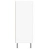 Příborník bílý 69,5 x 34 x 90 cm kompozitní dřevo